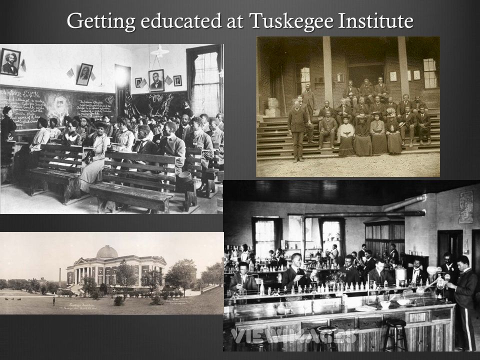 Getting educated at Tuskegee Institute