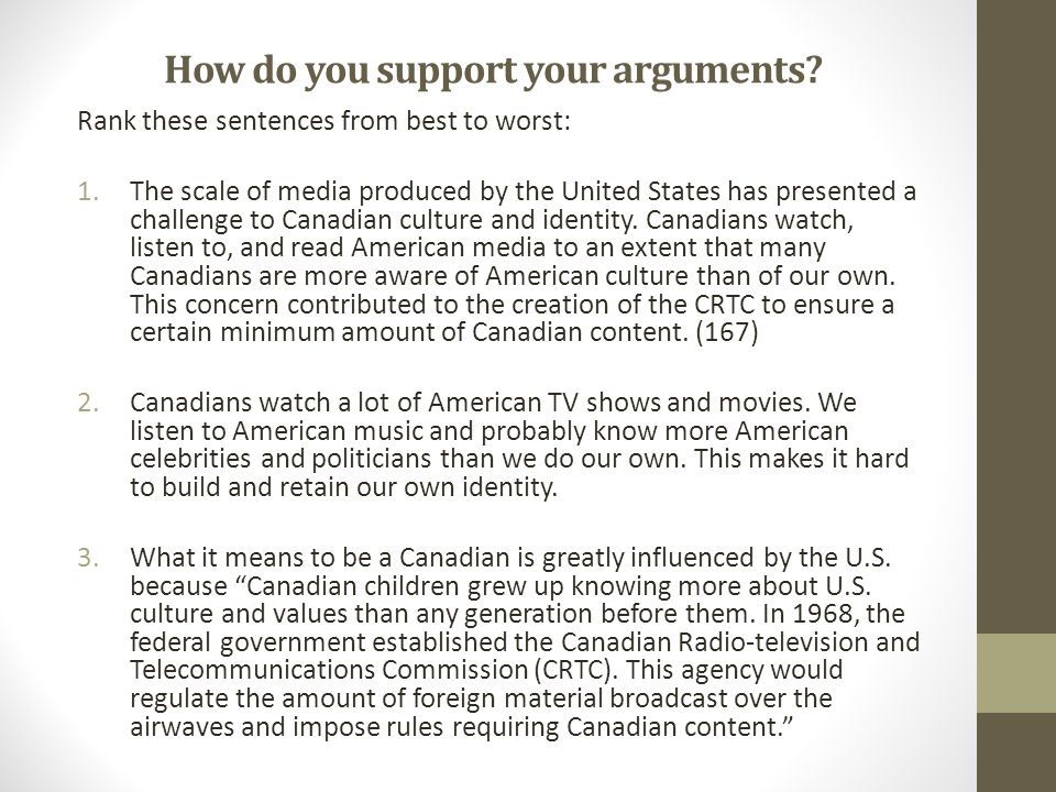 Argumentative Essay On Media
