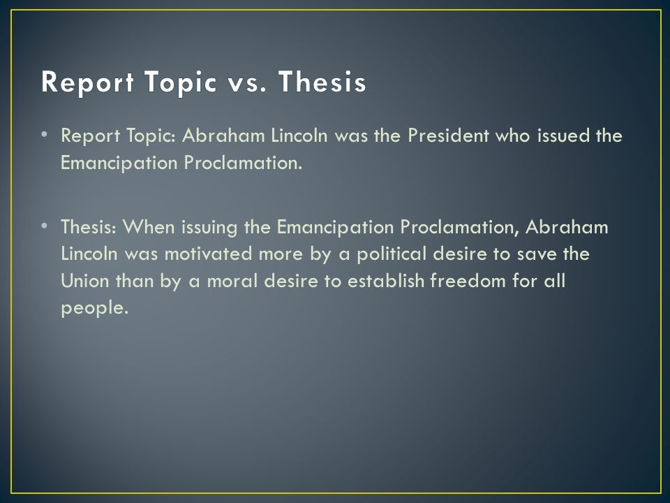 emancipation proclamation essay topics Read emancipation proclamation essays and research papers view and download complete sample emancipation proclamation essays. emancipation proclamation essay topics Read emancipation proclamation essays and research papers view and download complete sample emancipation proclamation essays.