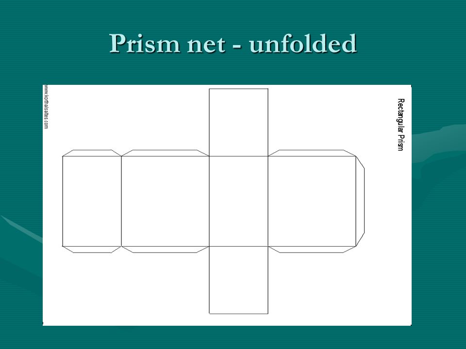 Prism net - unfolded