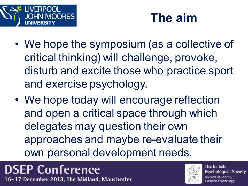 Psychology Critical Thinking