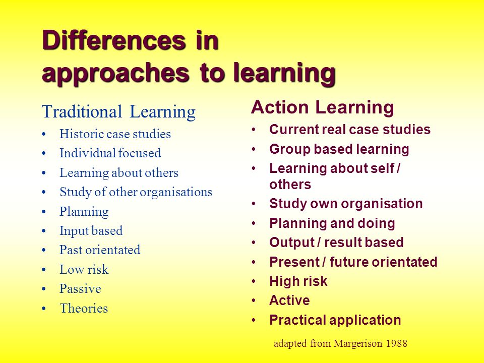 approaches to learning how different approaches Behavioral, cognitive, humanist approaches behavioral learning theorists believe that learning has occurred when you can see changes in behavior. approaches to learning how different approaches Behavioral, cognitive, humanist approaches behavioral learning theorists believe that learning has occurred when you can see changes in behavior.