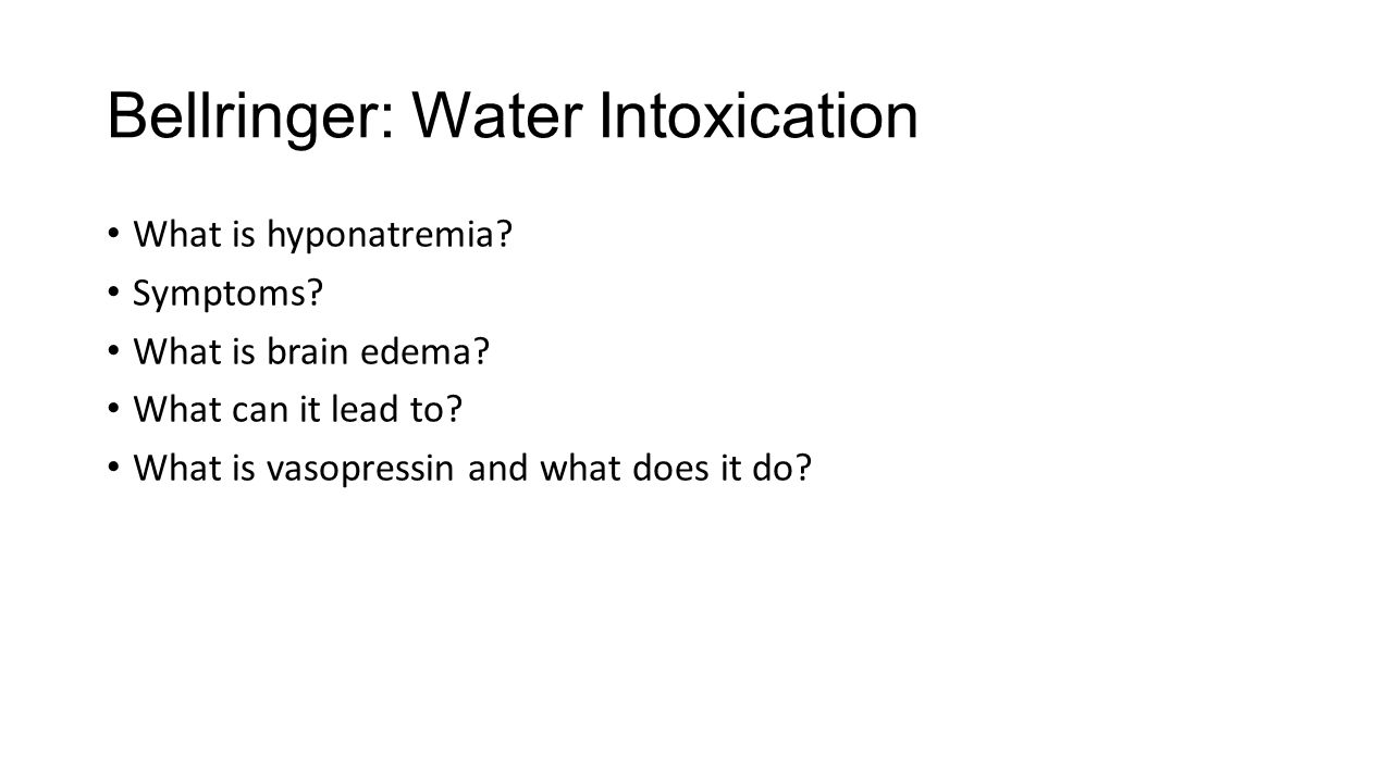 Does Prozac Cause Hyponatremia