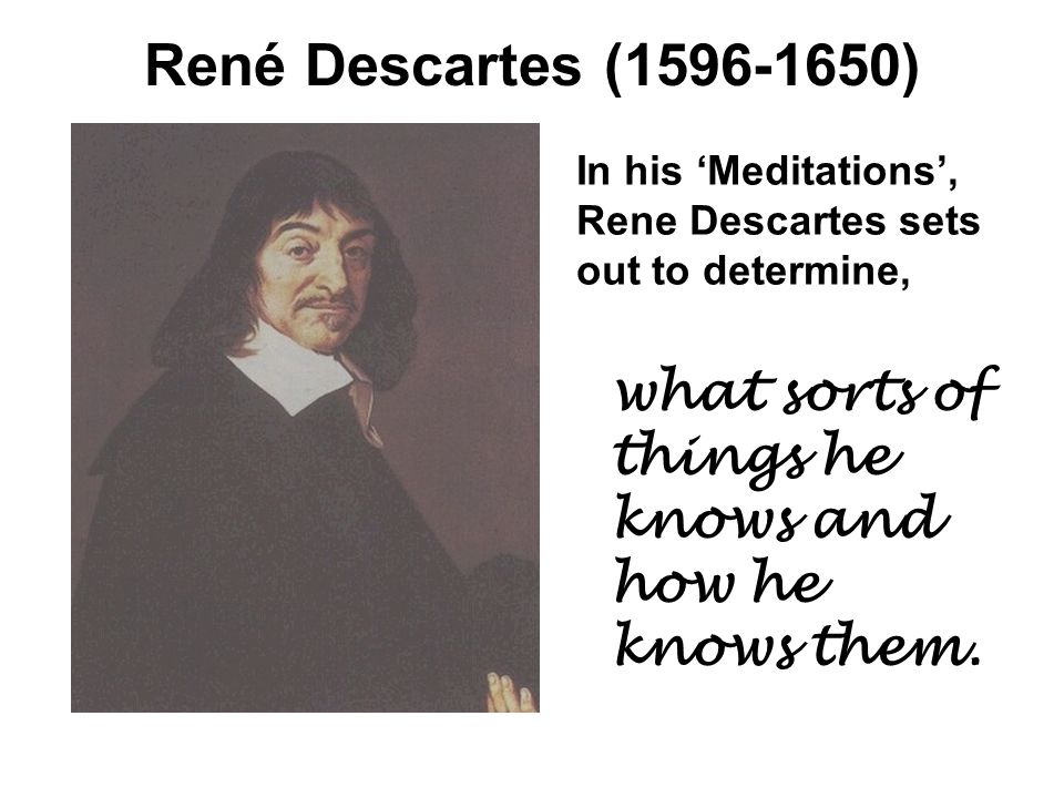 rene descartes and a discription essay rene descartes and a discription essay