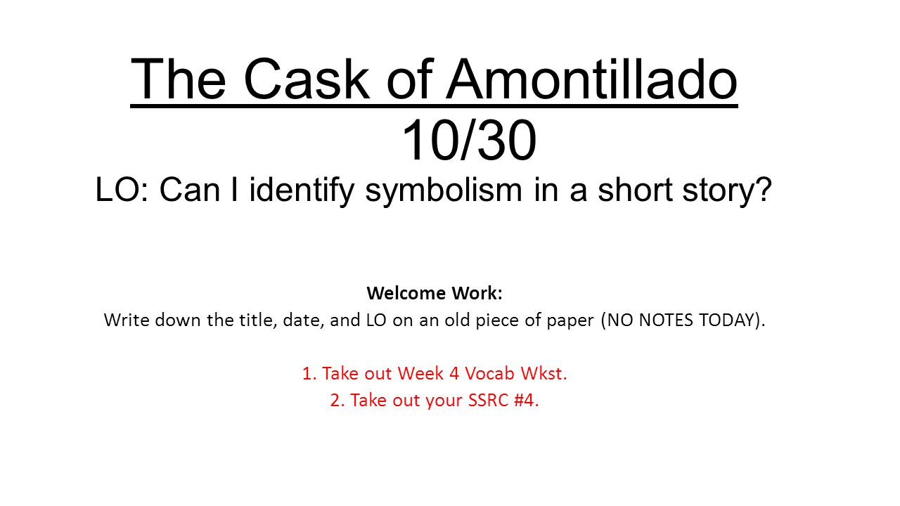 essay on cask of amontillado essay on cask of amontillado