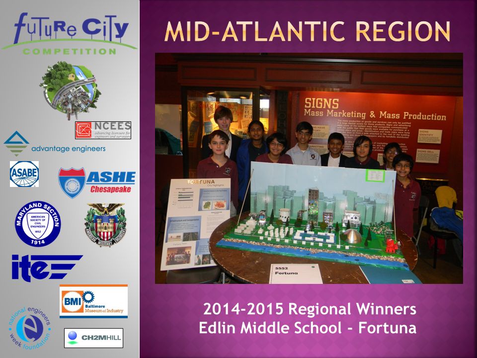Regional Winners Edlin Middle School - Fortuna