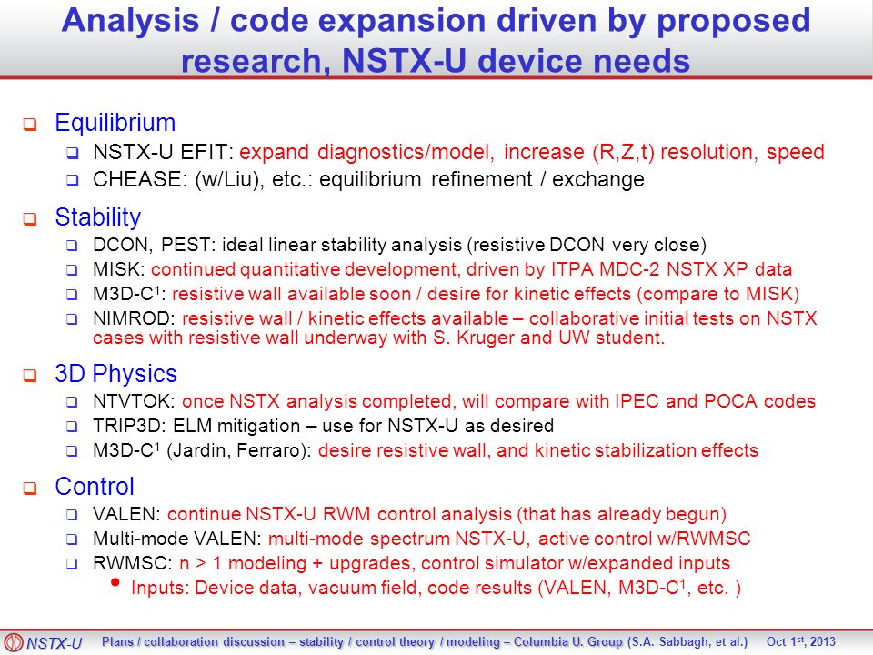 Plans Collaboration Discussion Stability Control Theory Modeling