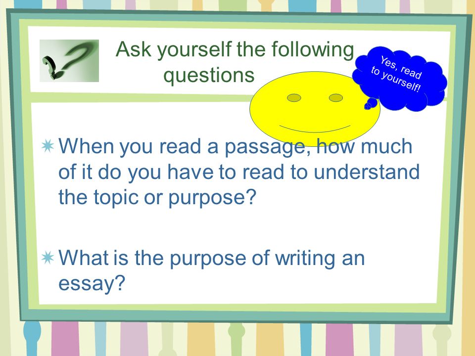 what is standard essay format