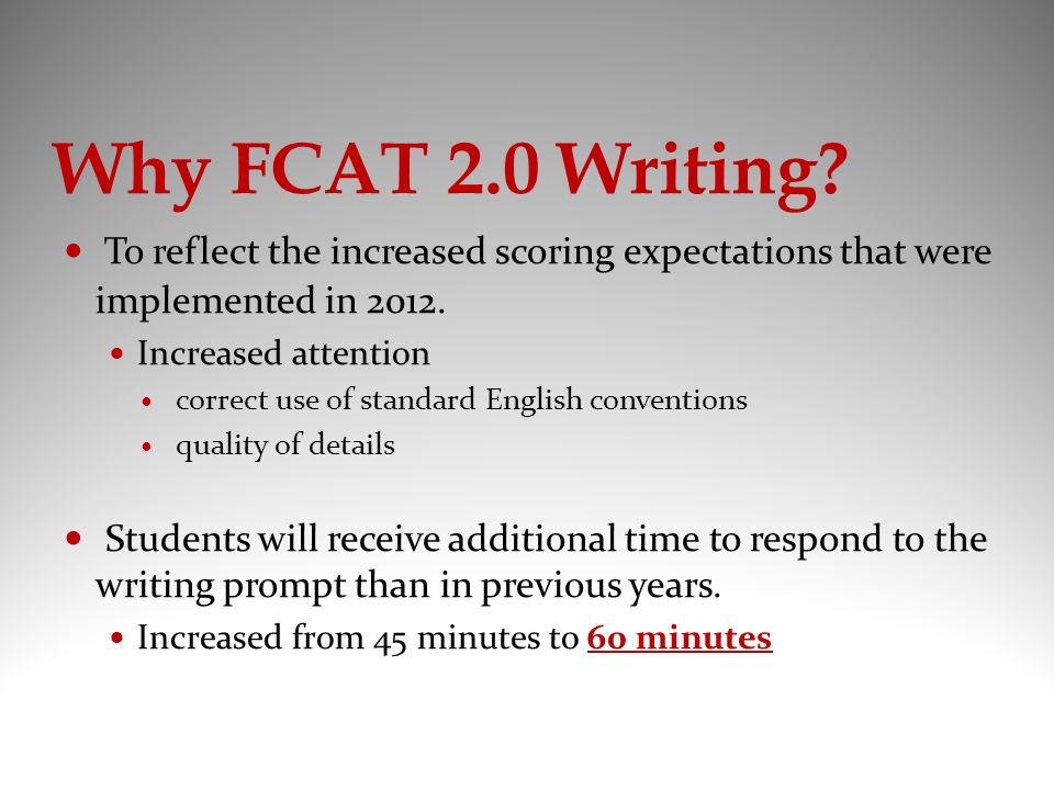 florida comprehensive assessment test essay The fcat (florida comprehensive assessment test) is an interrogation to riddle the knowledge of thin-skinned school students the prove is value by lots and loathed by many. florida comprehensive assessment test essay The fcat (florida comprehensive assessment test) is an interrogation to riddle the knowledge of thin-skinned school students the prove is value by lots and loathed by many.