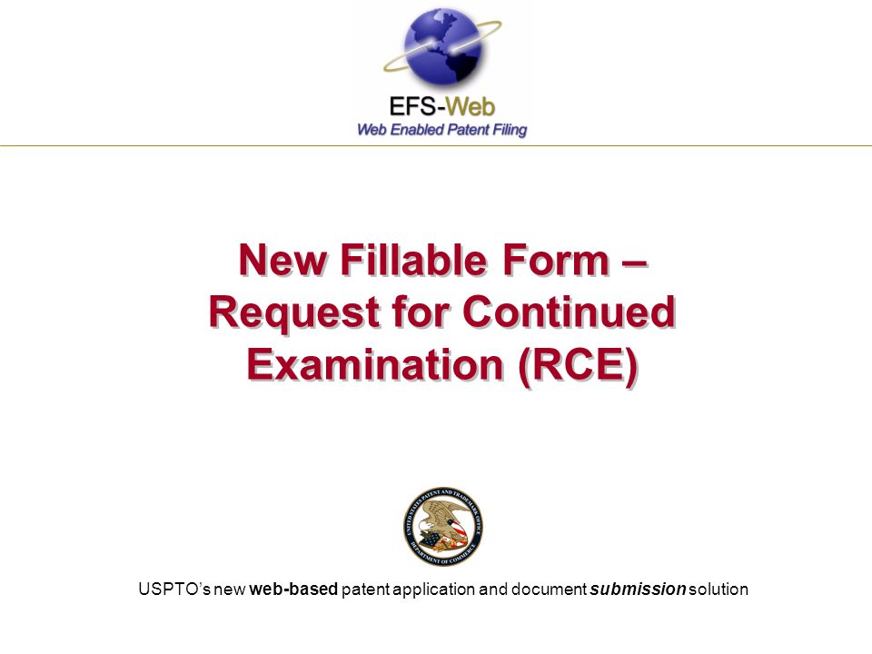 please dial for the audio portion of this broadcast meeting number request for continued examination form