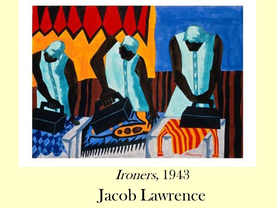 Ironers, 1943 Jacob Lawrence