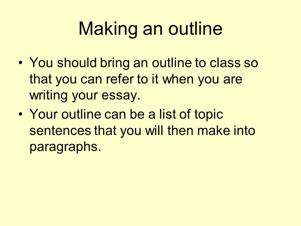write an outline This is a formal outline for your final research paper it will present your thesis, the major points in support of that thesis, and the sub-points supporting each major point it may have additional levels of sub-sub-points if you feel that is necessary. write an outline This is a formal outline for your final research paper it will present your thesis, the major points in support of that thesis, and the sub-points supporting each major point it may have additional levels of sub-sub-points if you feel that is necessary.