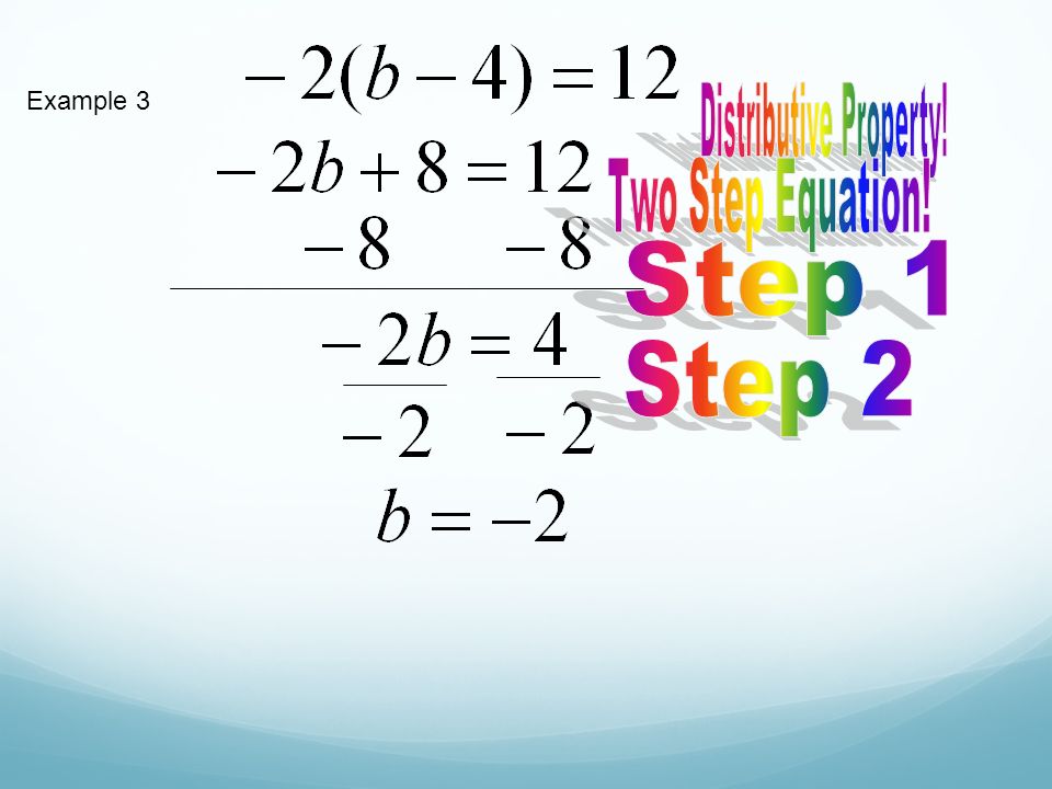 Solving an Equation with Decimals You can clear an equation of decimals by multiplying by a power of 10.