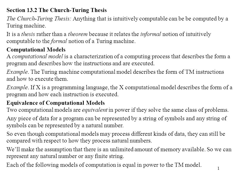 Church-Turing Thesis -- from Wolfram MathWorld