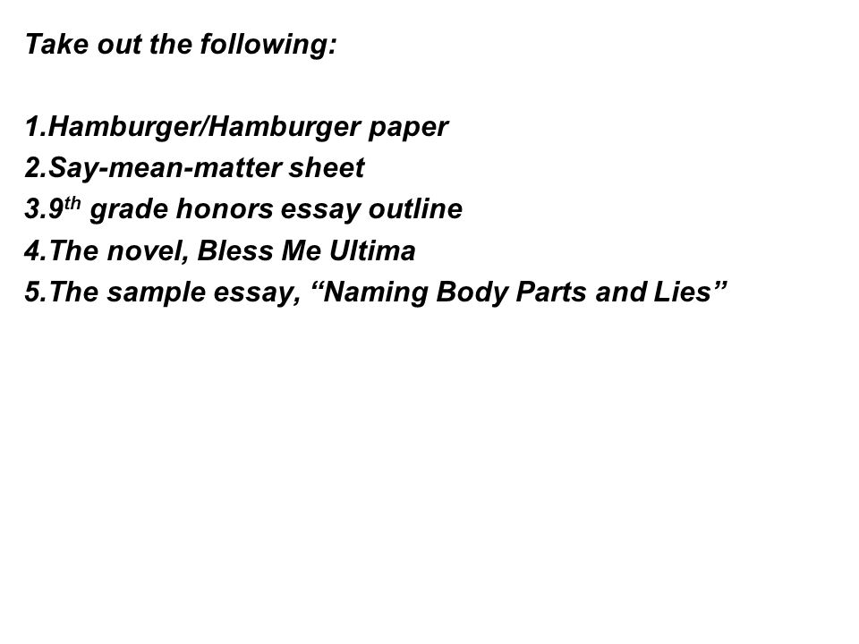 White Lie Essay