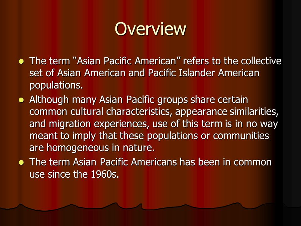 Asian pacific cultural traits Spunk angels pics