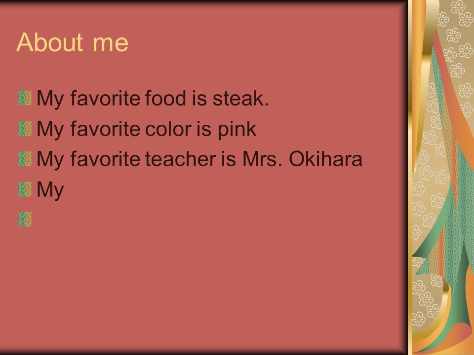 My Favorite Teacher Essay