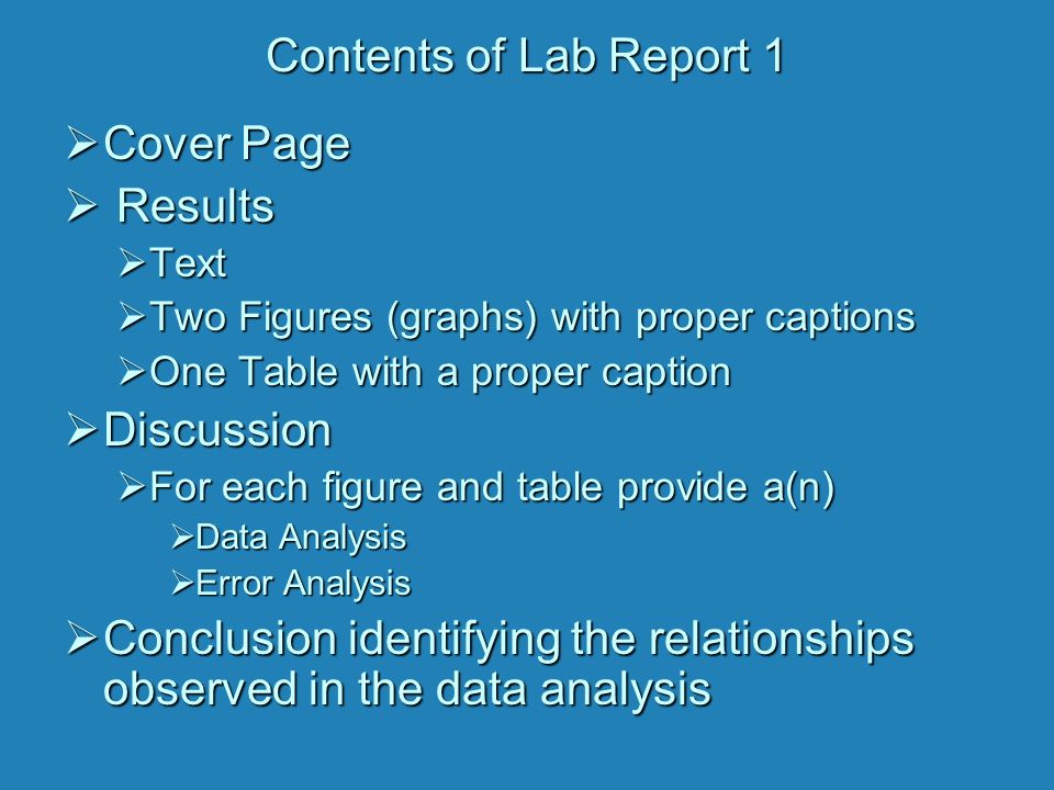 how to write lab report how to write lab report