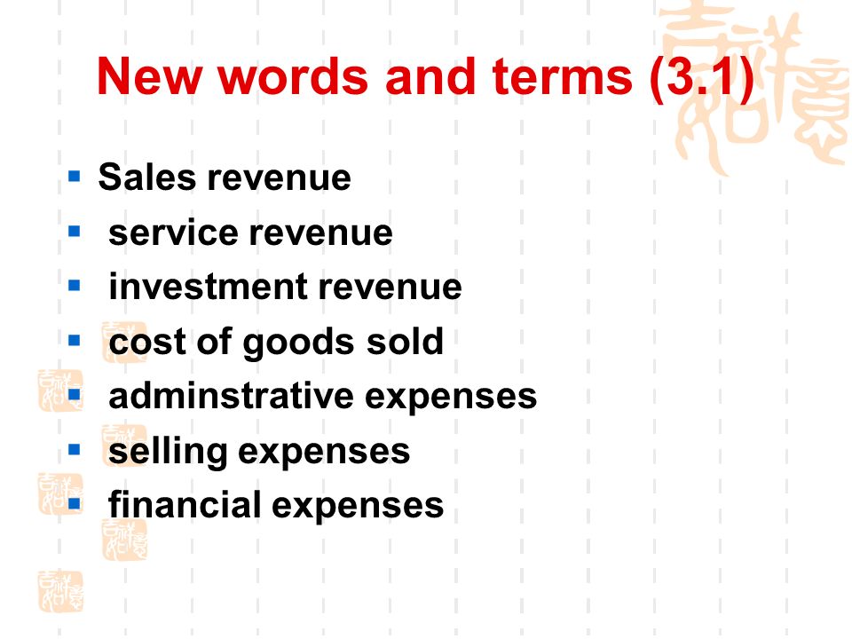 Revenue Equation Accounting Talkchannels Chapter Three Accounting Equation 3 1 The Elements