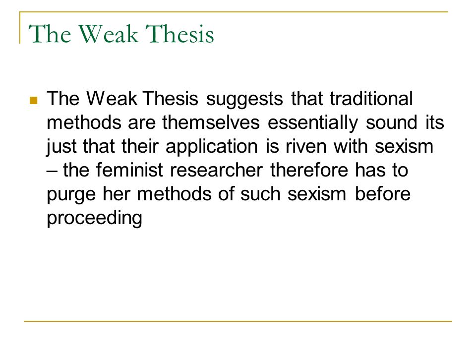 thesis feminism Abstract the thesis is about the re-incorporation of women, on feminist terms, in corporate law and structureworking from the idea of feminism as a theory about exclusion, the thesis endeavours to indude women's voices in how the. thesis feminism Abstract the thesis is about the re-incorporation of women, on feminist terms, in corporate law and structureworking from the idea of feminism as a theory about exclusion, the thesis endeavours to indude women's voices in how the.