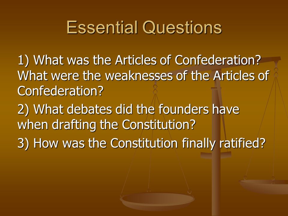 essays on the weaknesses of the articles of confederation The three weaknesses of the articles of confederation there are many weaknesses in the articles of confederation but only three will popular essays. essays on the weaknesses of the articles of confederation The three weaknesses of the articles of confederation there are many weaknesses in the articles of confederation but only three will popular essays.