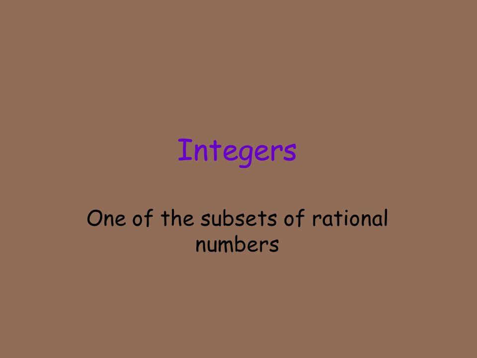 Examples of Rational Numbers 16 1/ … - 3/4
