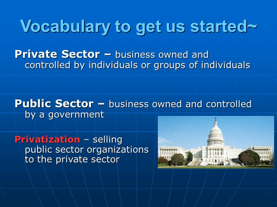 privatization vs public sector The meaning of privatization work on this article was supported by a grant from the pew charitable trust for the study of public sector reform and privatization. privatization vs public sector The meaning of privatization work on this article was supported by a grant from the pew charitable trust for the study of public sector reform and privatization.