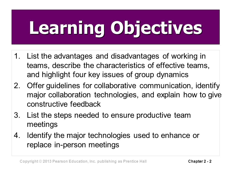 copyright 2013 pearson education inc publishing as prentice list interpersonal skills