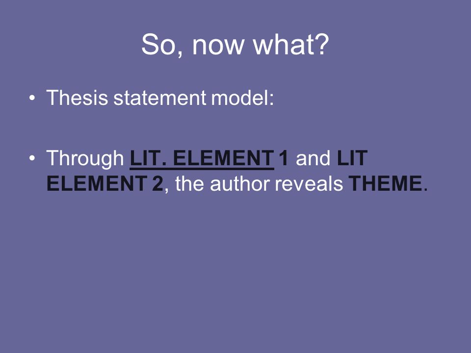 so what thesis statements Writing an effective thesis statement so what why should a reader continue in what ways are the lifestyles of the youngsters different. so what thesis statements Writing an effective thesis statement so what why should a reader continue in what ways are the lifestyles of the youngsters different.