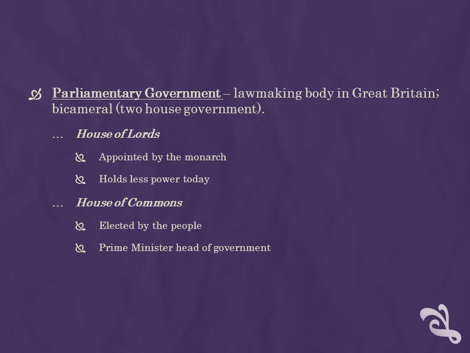 What is a written plan of government?