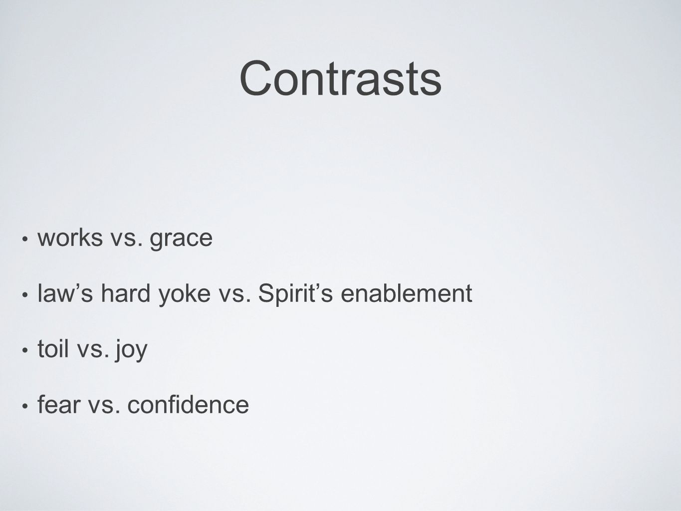 pauls letter to the galatians history theology and application spirit of the law vs letter of the law