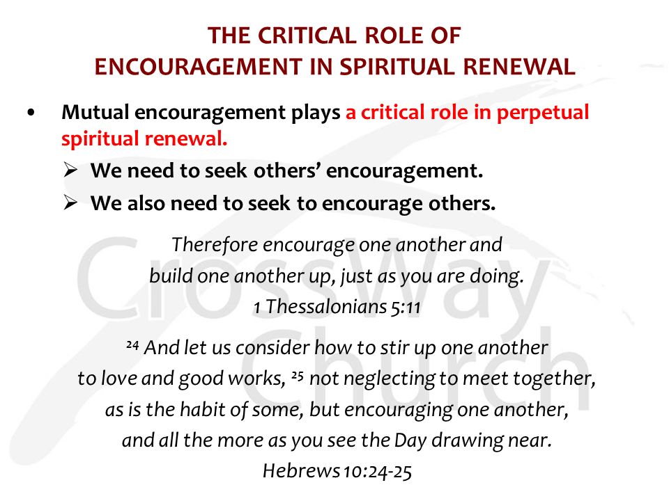 barnabas a gift of encouragement reflections for renewal series 7 build one another up to love and good works