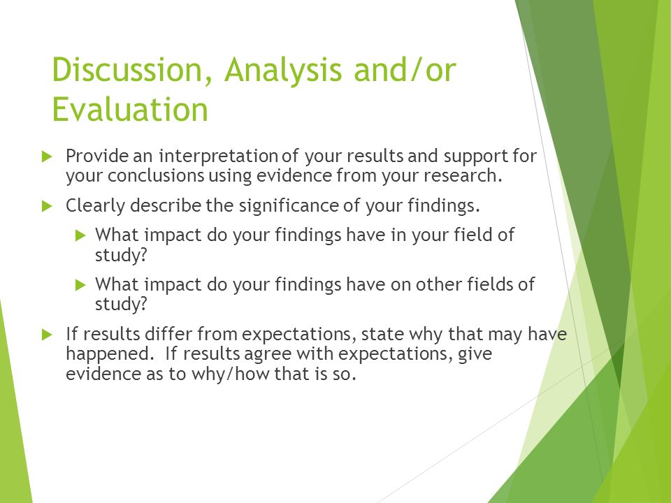 discussion part of thesis discussion part of thesis