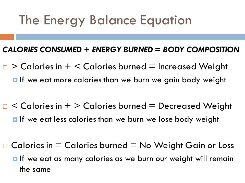 Personal Fitness 10 Nutrition Wellness Notes Hss Ppt Download 34 The Energy Balance Equation Calories