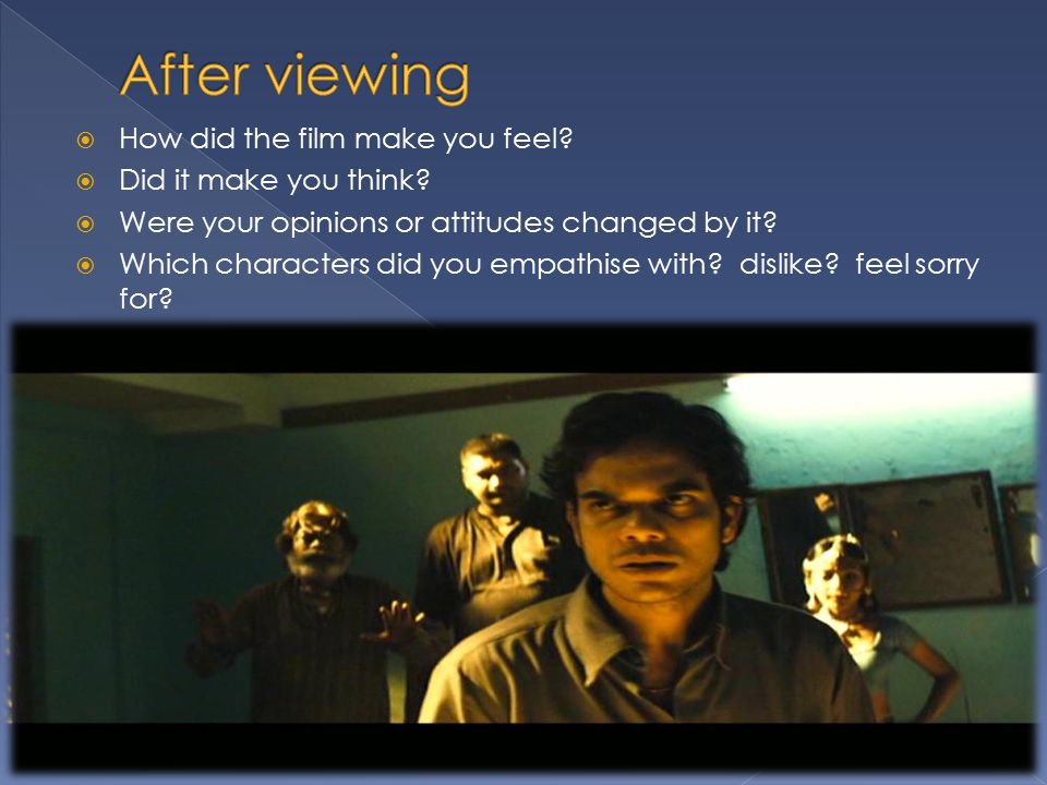 Movie Evaluation Essays