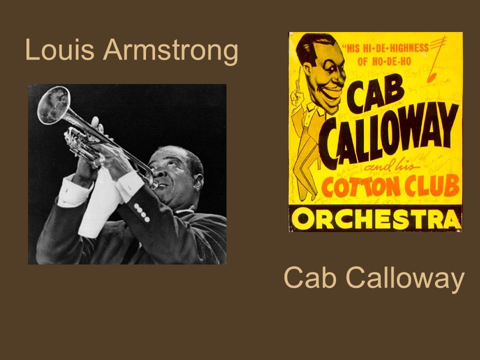 Louis Armstrong Cab Calloway