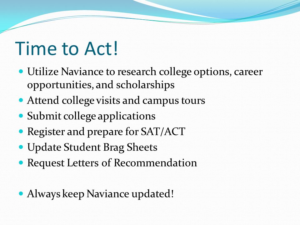 western alamance high school counseling department ppt download letter of recommendation naviance
