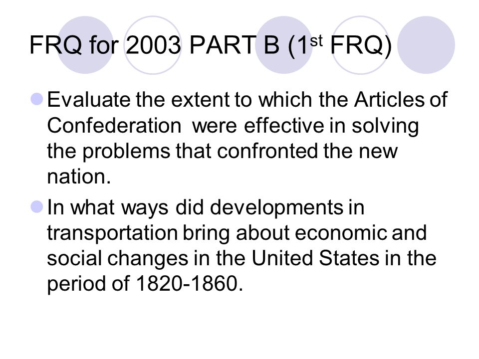 apush frq Description: apush or ap us history (american history) free response questions all of them from 1999-2012 put in order (sorta) good study guide for students. apush frq Description: apush or ap us history (american history) free response questions all of them from 1999-2012 put in order (sorta) good study guide for students.