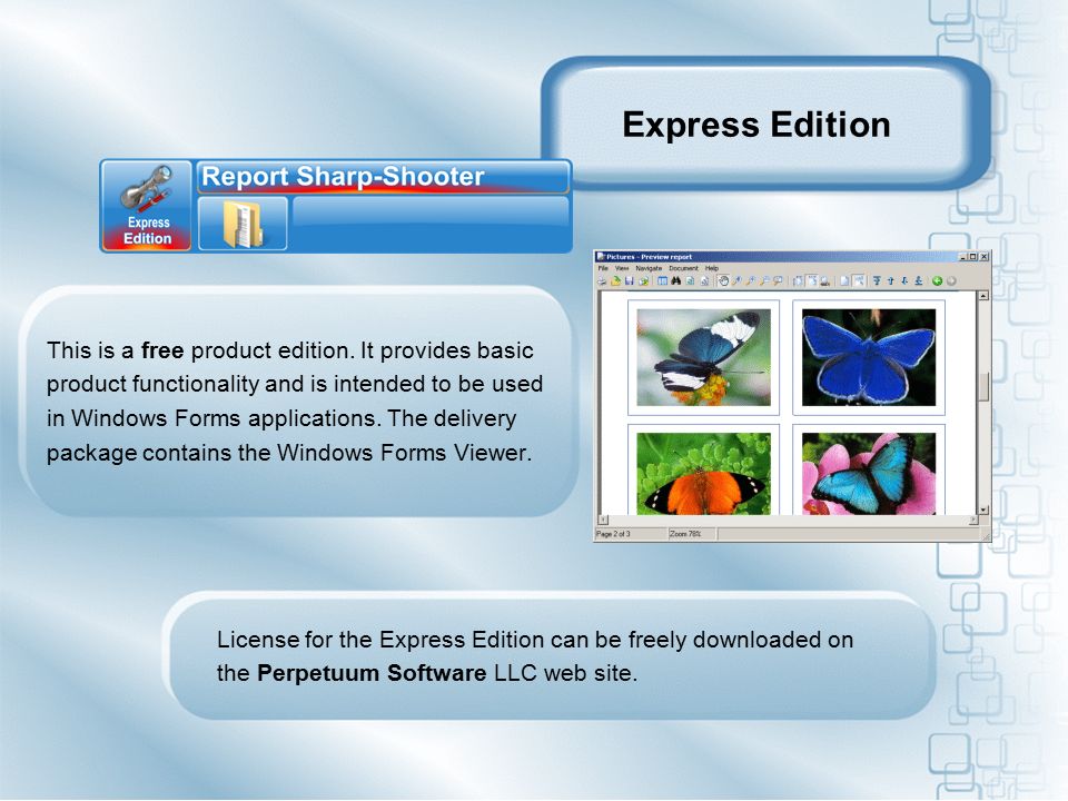 Express Edition This is a free product edition.