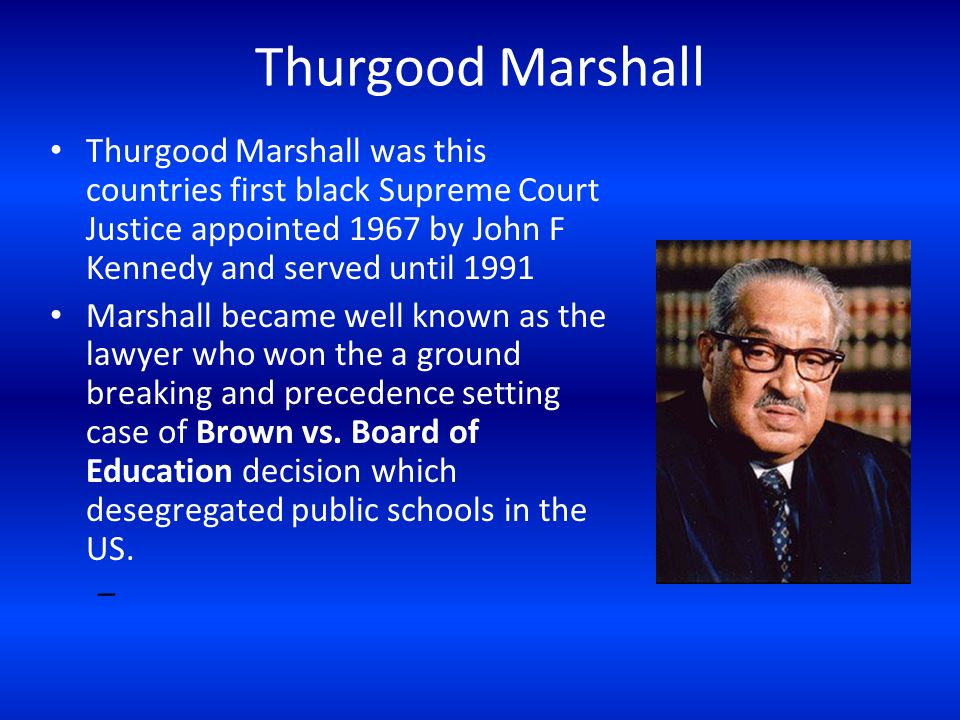 Image result for thurgood marshall confirmed as first black supreme justice