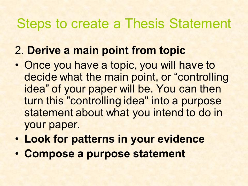 what is the purpose of a thesis statement in a research paper what is the purpose of a thesis statement in a research paper