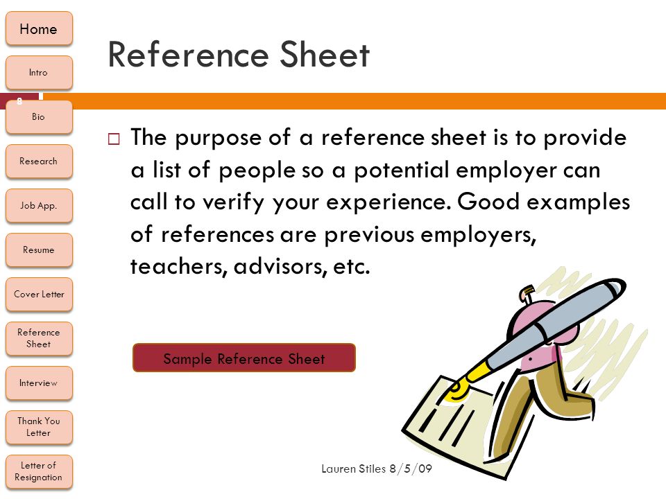 my e portfolio lauren stiles allen high school bcis intro bio reference sheet for interview