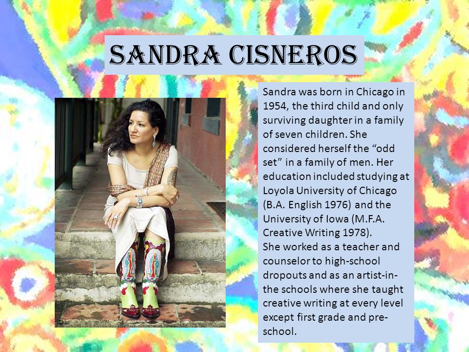 Sandra cisneros essay only daughter