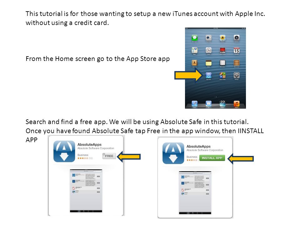 How To Set Up An Itunes Account With A Credit Card