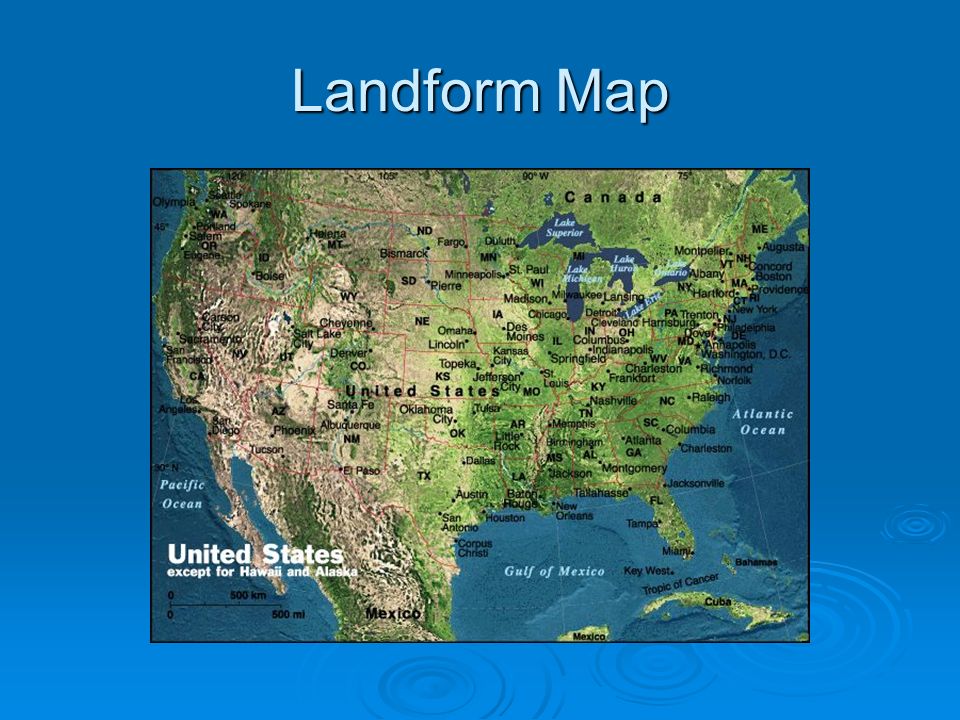 Landform Map