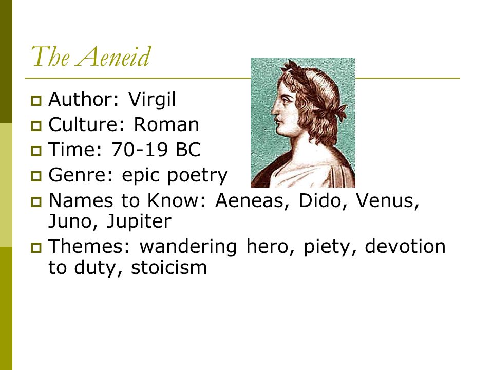 an analysis of the relationship of dido and aeneas in the aeneid an epic poem by virgil Essay the women of the aeneid the roman epic of virgil's aeneid describes the hardship and misadventures of aeneas and the trojans quest from troy to italy like homer’s famous epics, the iliad and odyssey, virgil’s narrative style and structure portrays similar attributes in the finding of rome. an analysis of the relationship of dido and aeneas in the aeneid an epic poem by virgil Essay the women of the aeneid the roman epic of virgil's aeneid describes the hardship and misadventures of aeneas and the trojans quest from troy to italy like homer’s famous epics, the iliad and odyssey, virgil’s narrative style and structure portrays similar attributes in the finding of rome.