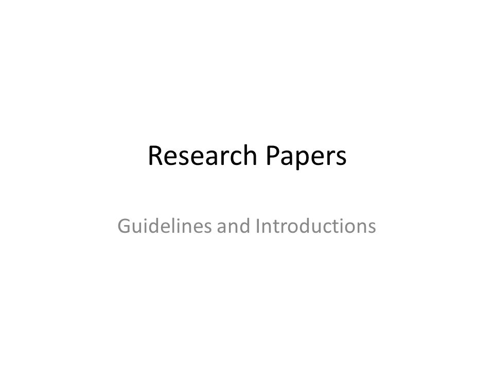 Computer related research paper topics