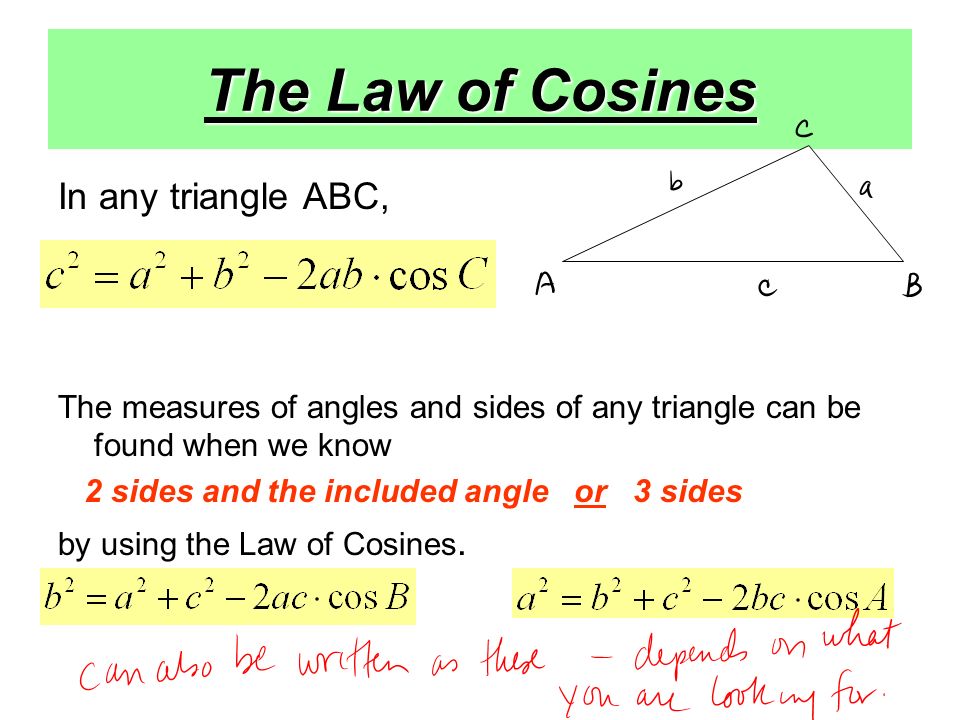 trig laws