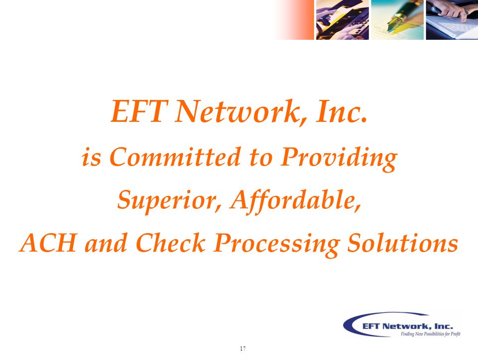 17 EFT Network, Inc.