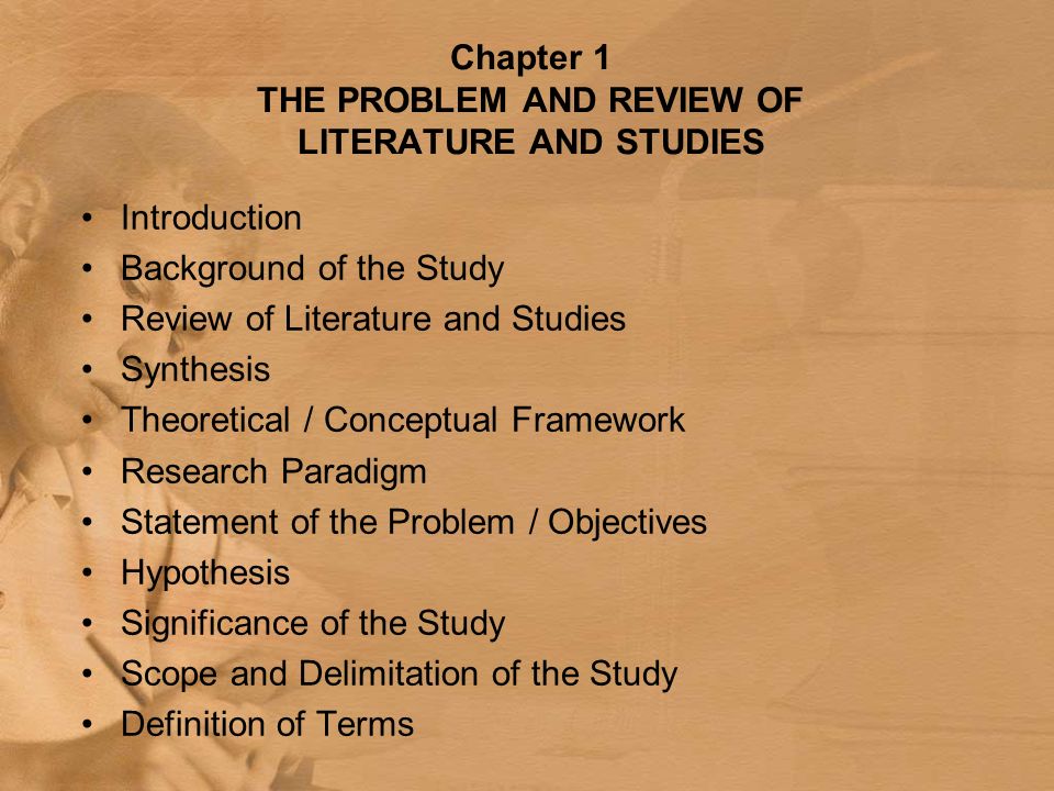 Thesis introduction chapter 1